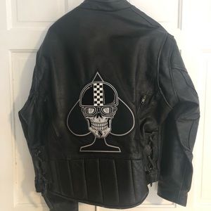 Hot Leathers Leather Men’s Motorcycle Jacket